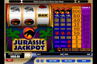Jurassic Jackpot Video Slot Koulocheris